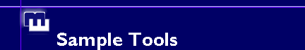 Sample Tools